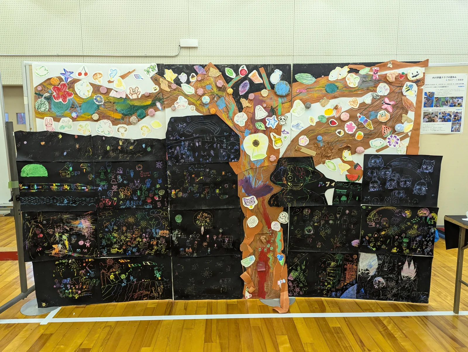 Big tree (school children)