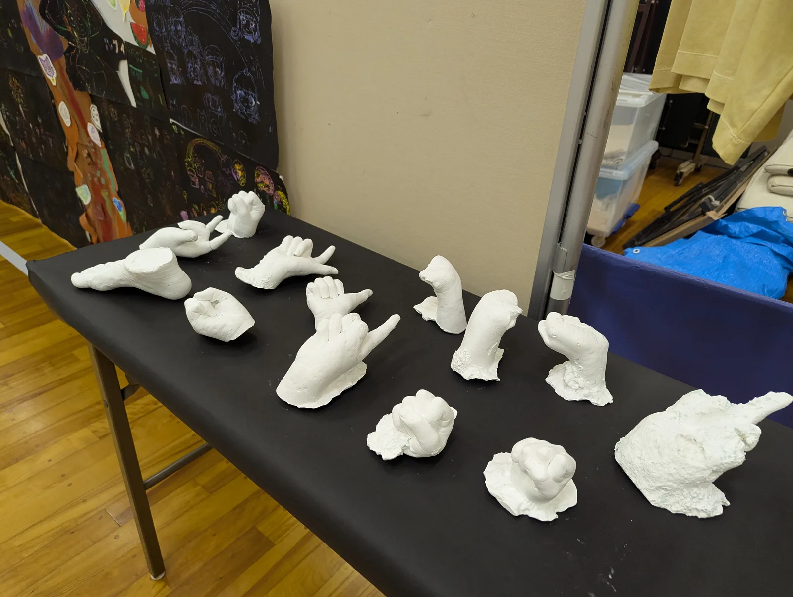 Plaster casting