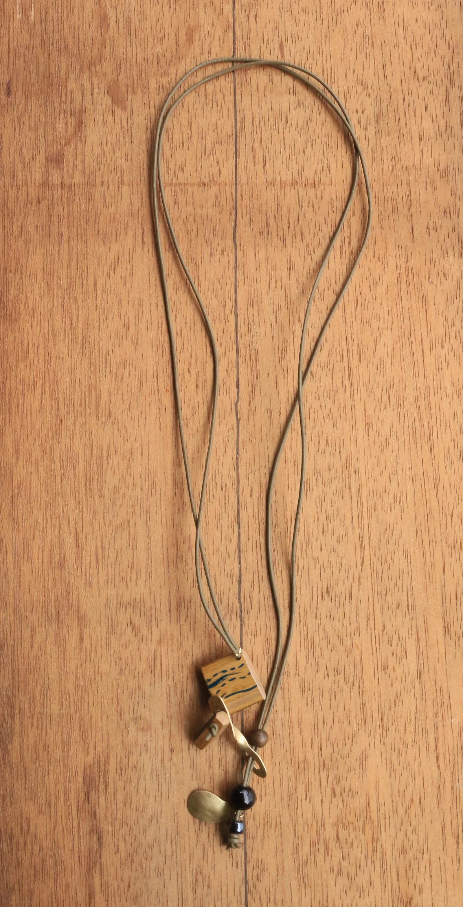 Mixed Bamboo Pendant